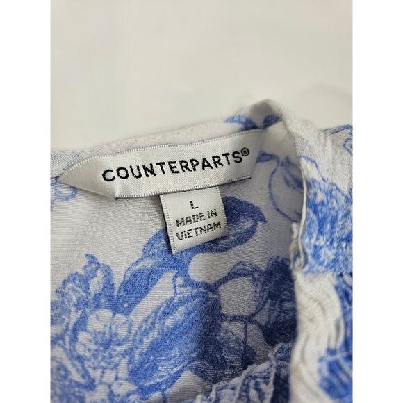 Counterparts Blue and White Lightweight Tunic Large - Picture 4 of 8